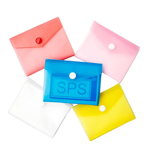 Sps Transparent Visiting Card Pouch