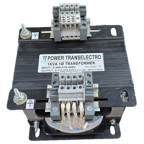 1.5Kva Control Transformer - Dimension (L*W*H): 230 X 160 X 200 Mm