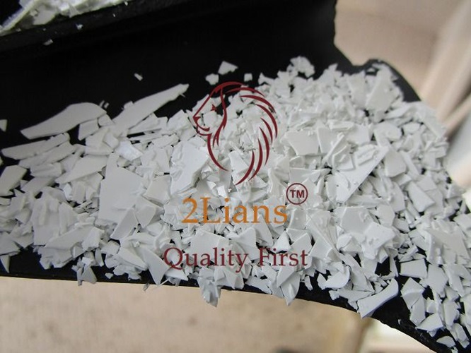 APET Sheet Regrind White