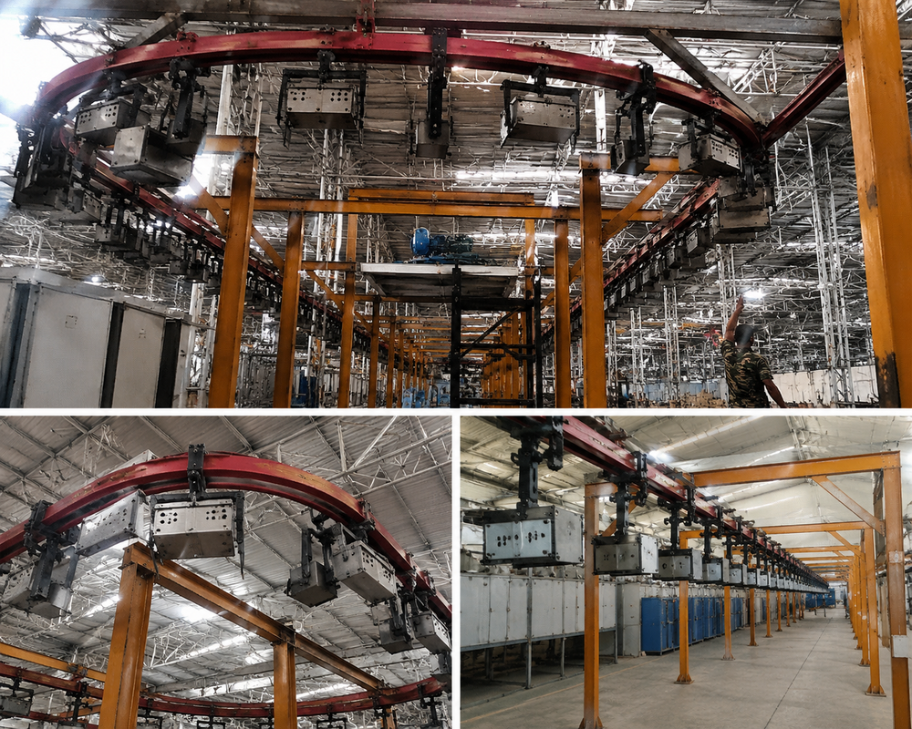 Enclosed 7 T Overhead Conveyor