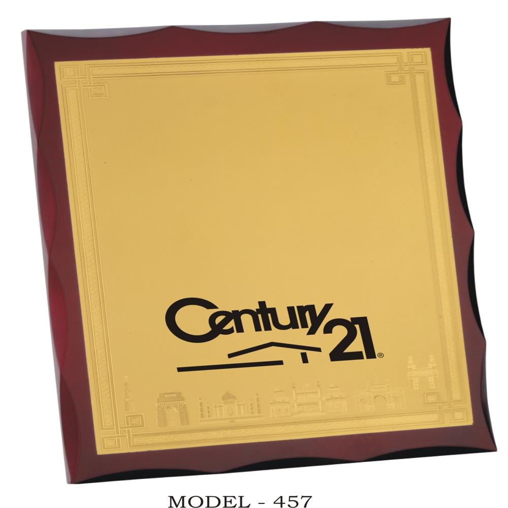 Plaques With Wooden base