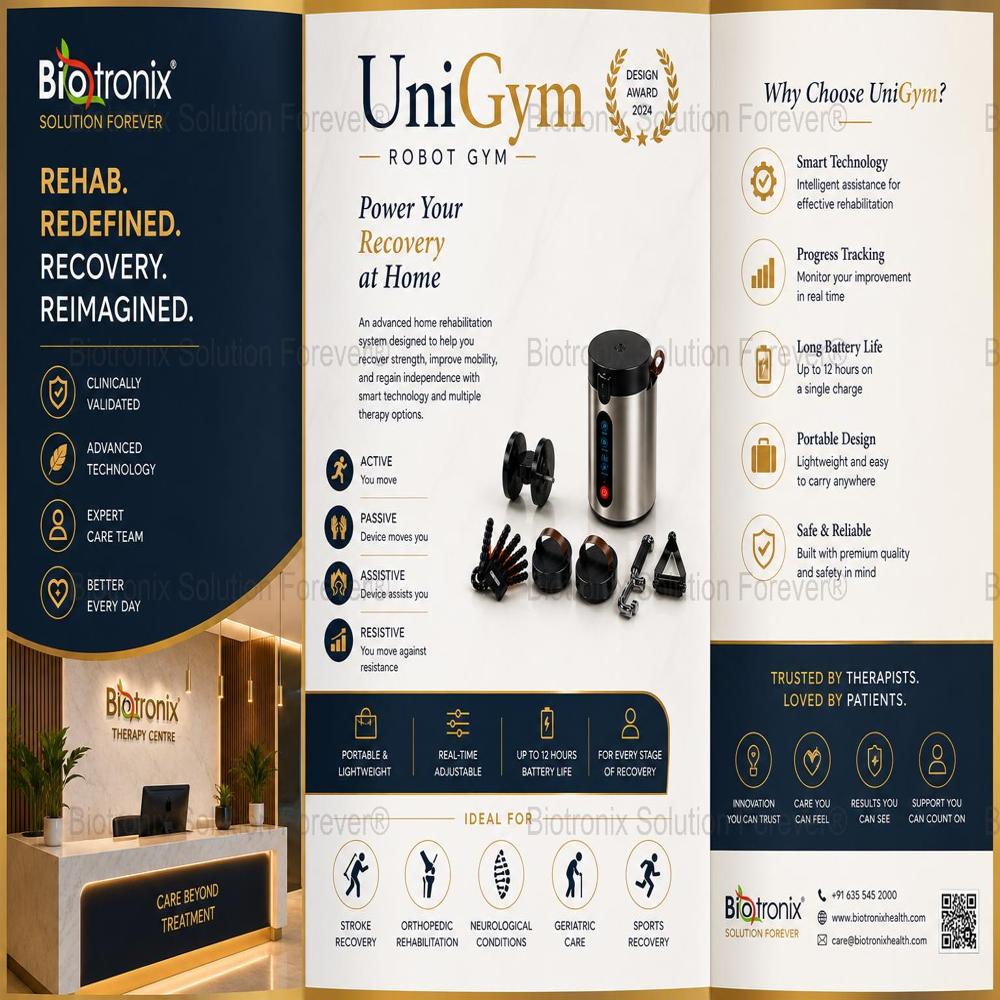 UniGym Smart Joint Mobility Rehabilitation Device