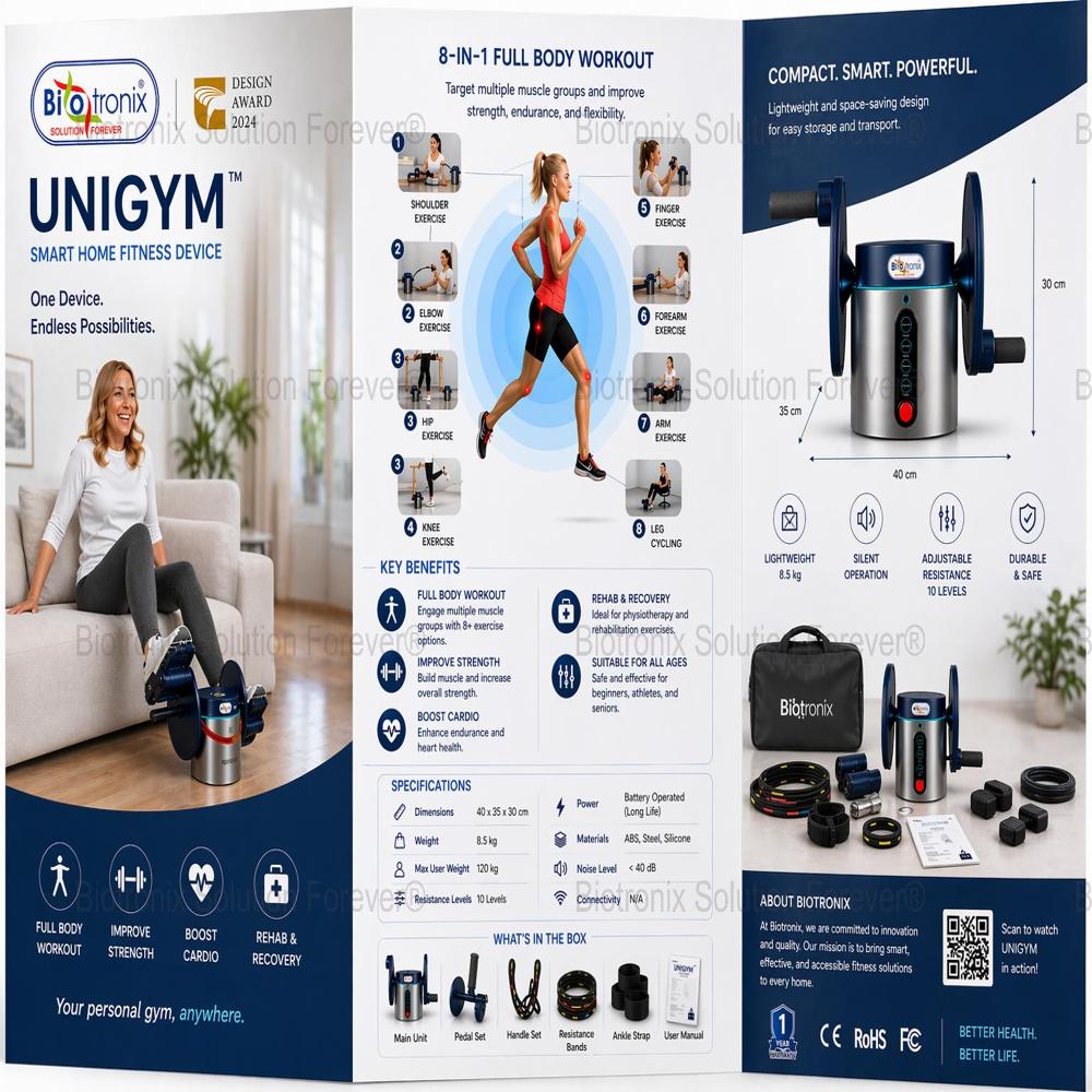 UniGym Smart Joint Mobility Rehabilitation Device