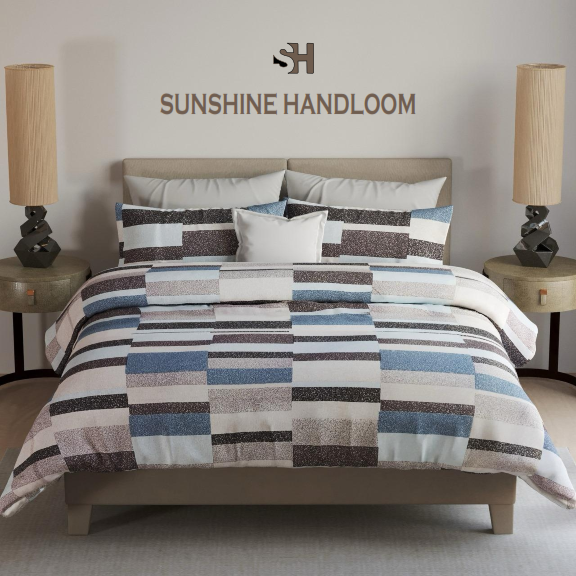 Cotton Double Bedsheet Set - Feature: Washable