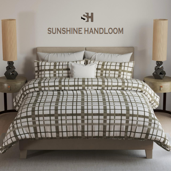 Cotton Double Bedsheet Set - Feature: Washable