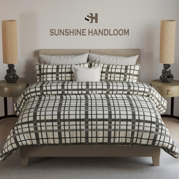 Cotton Double Bedsheet Set - Feature: Washable