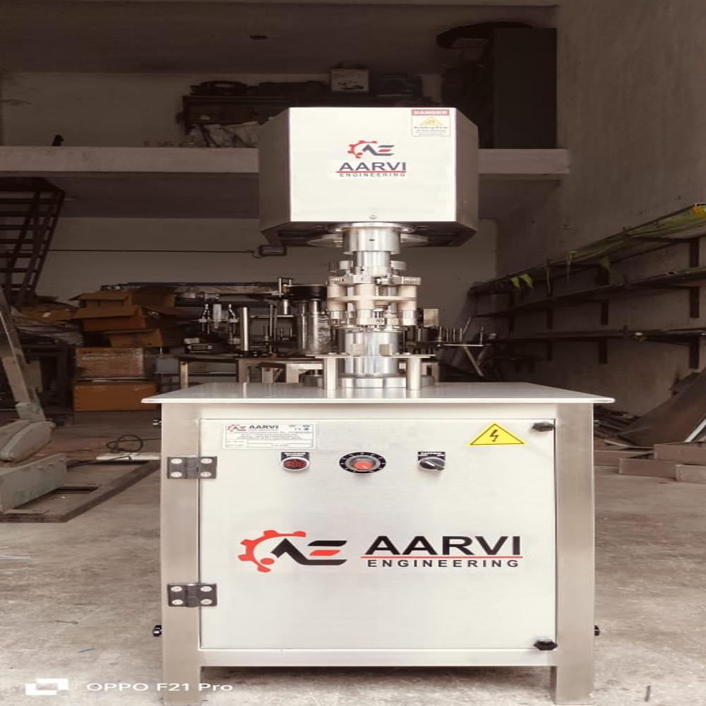 Semi Automatic Pharmaceutical Bottle Ropp Capping Machine