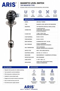 Head Type - Cable Type - RTD Thermocouples Sensors