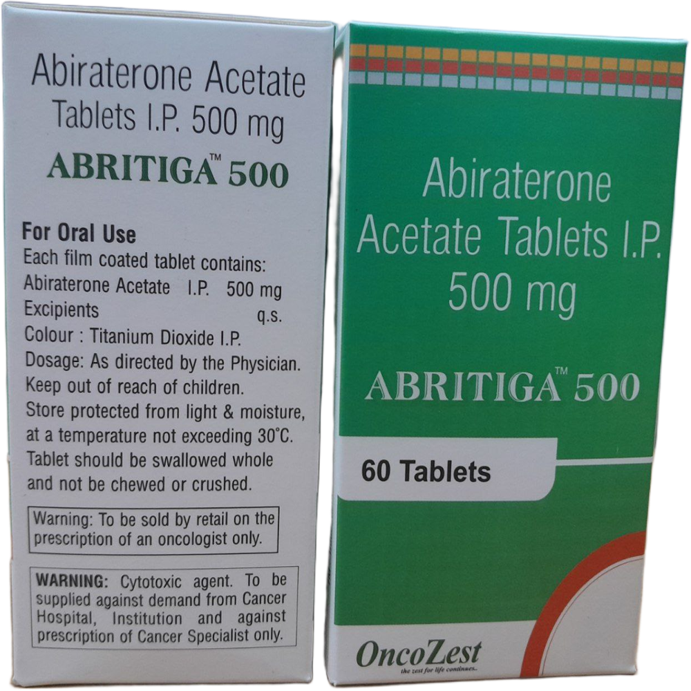 Abritiga 500mg - Abiraterone Acetate Tablets