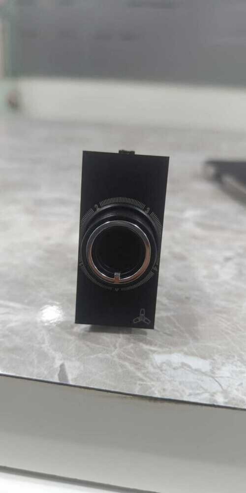 Fan Regulator - Plastic, Wall Mounted, Black | 220 Volt, 5 Speed Modes, Efficient Capacitor Technology For Phase Adjustment