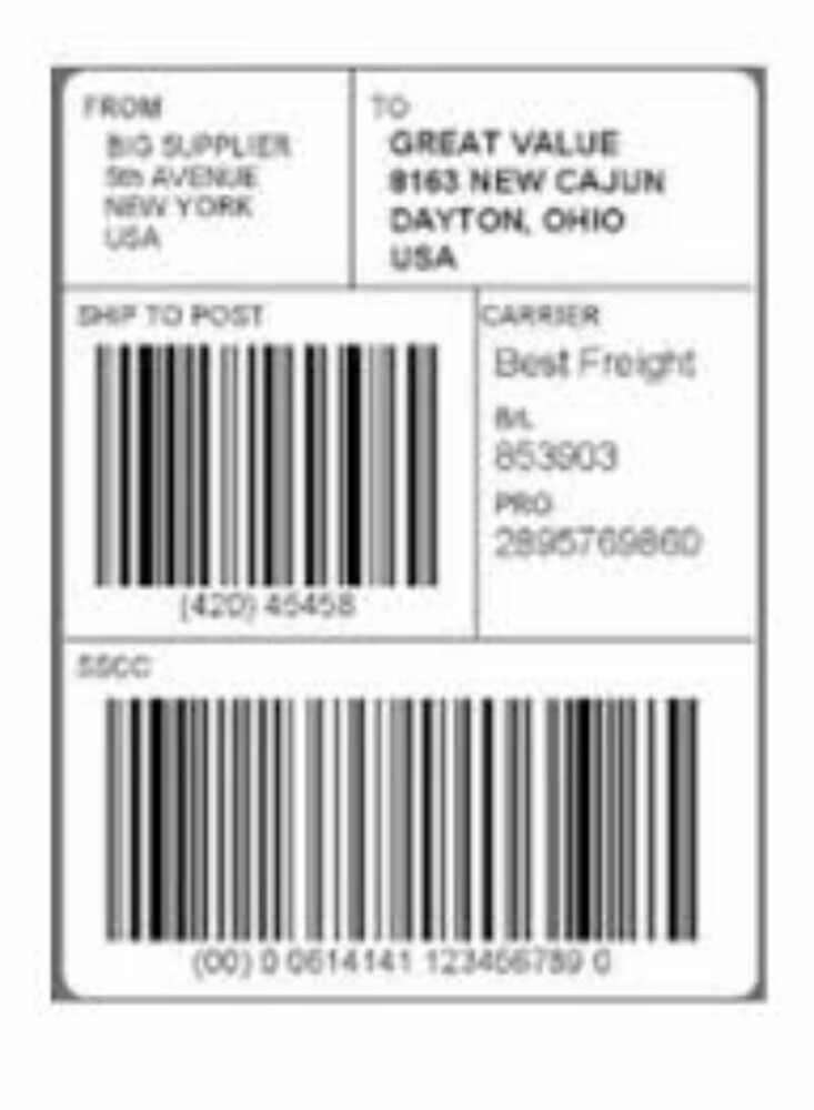 Barcode Labes Stickers - Application: Product Labeling