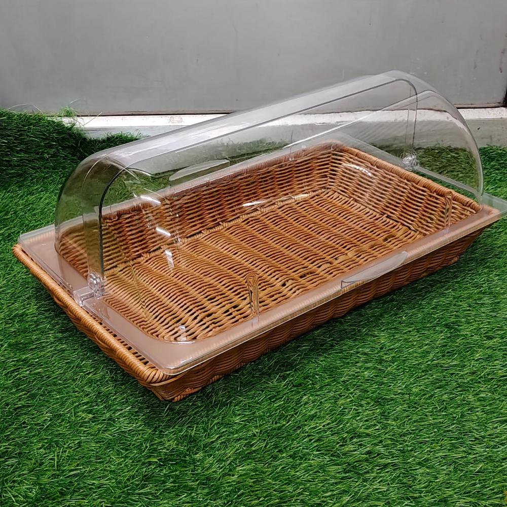 Rectangular Poly Rattan Bsket