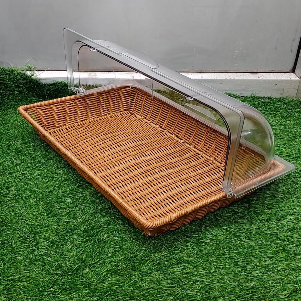 Rectangular Poly Rattan Bsket