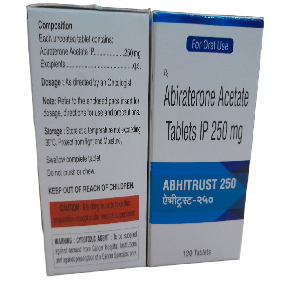 Abhitrust 250mg - Abiraterone Acetate Tablets