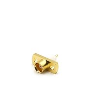 RF Coaxial Connector MCX Female 2 Hole Flange Connector