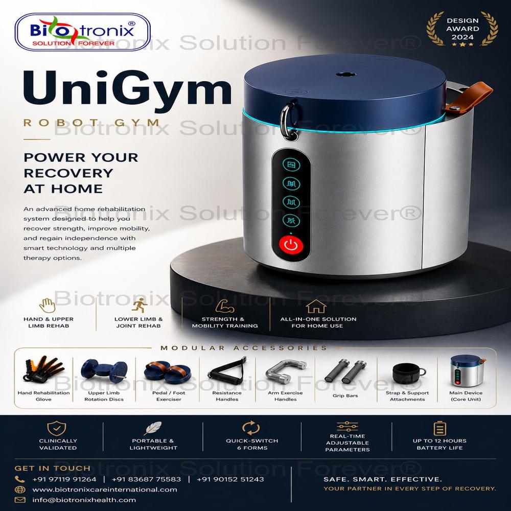 UniGym Portable Robot Gym for Physiotherapy Rehabilitation