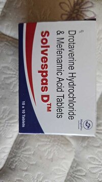 Solvespas D drotaverine hydrochloride tablet