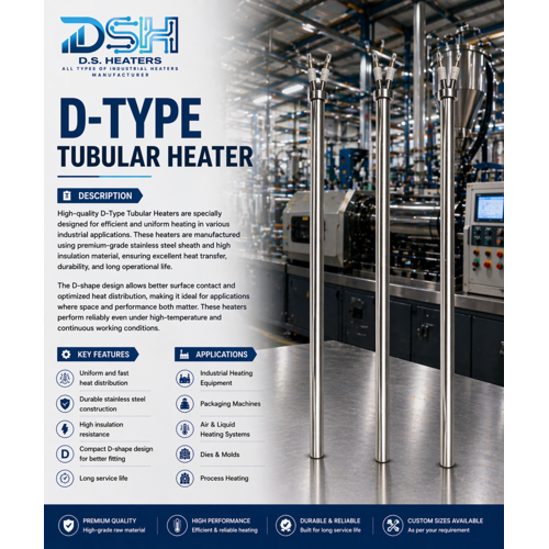 D-Type Tubular Heater