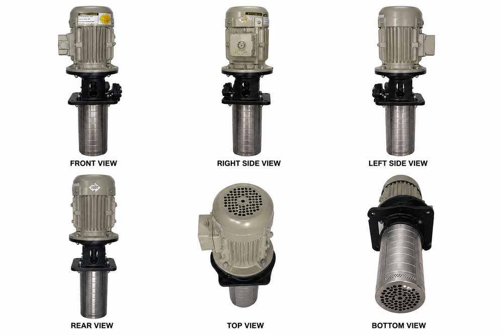 High Pressure Coolent Pump - Color: Black & Yellow