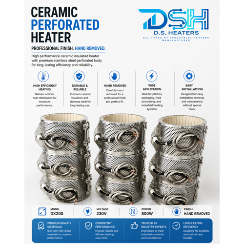 Ceramic Perforated Heater