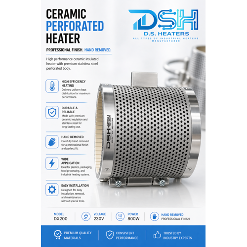 Ceramic Perforated Heater