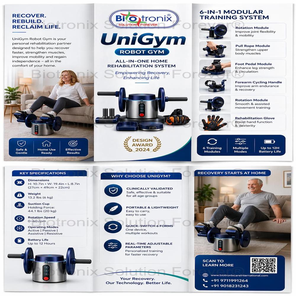UniGym Clinical Rehabilitation Robot for Recovery Care