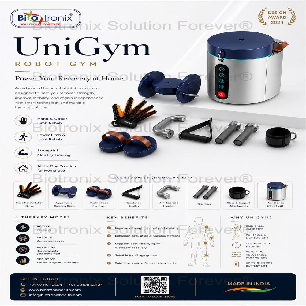 UniGym Clinical Rehabilitation Robot for Recovery Care