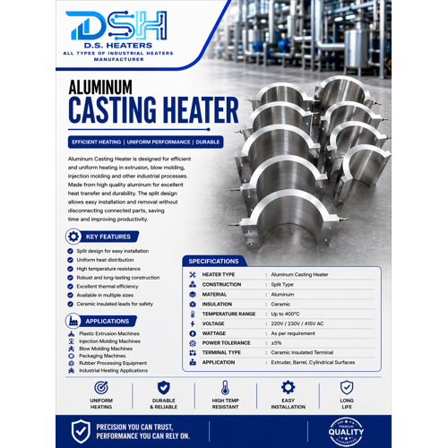 Aluminium Casting Heater