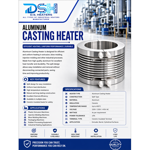 Aluminium Casting Heater