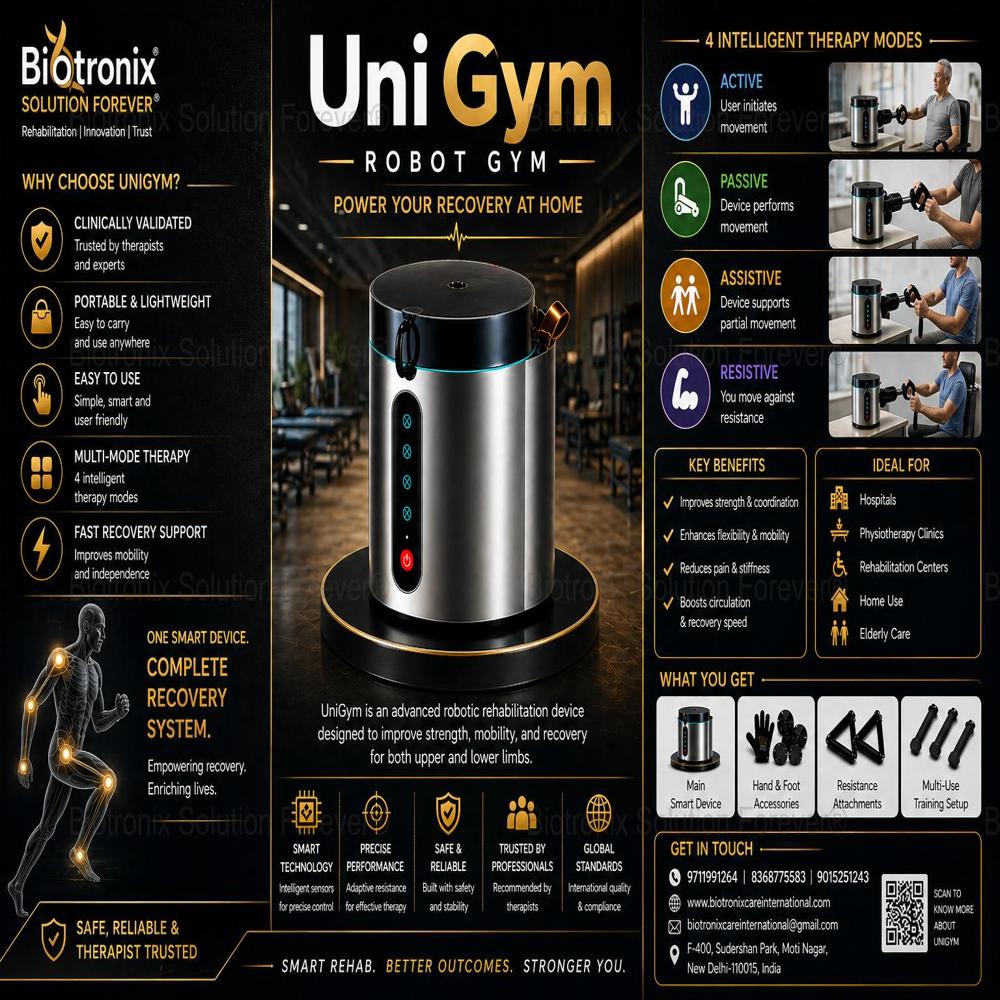 UniGym Intelligent Clinical Rehabilitation Exercise Device