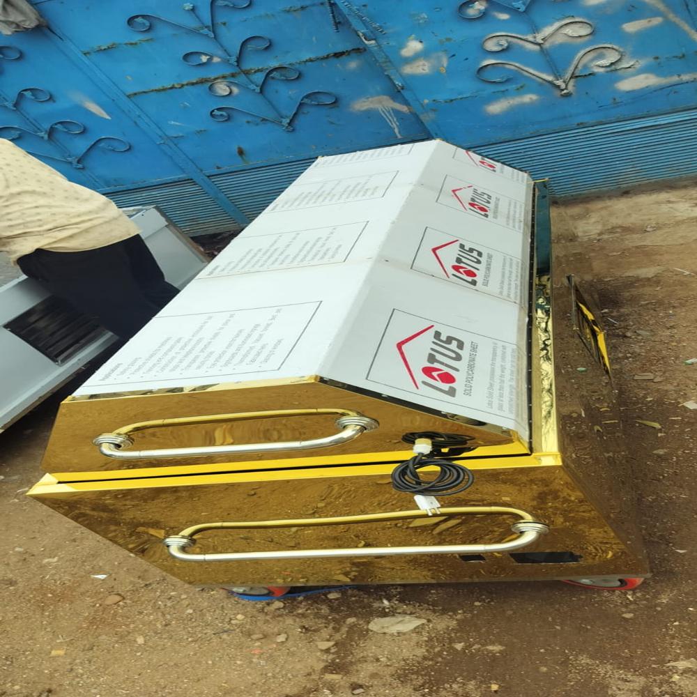 Golden Stainless Steel Dead Body Freezer Box