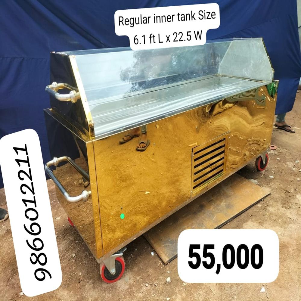 Golden Stainless Steel Dead Body Freezer Box