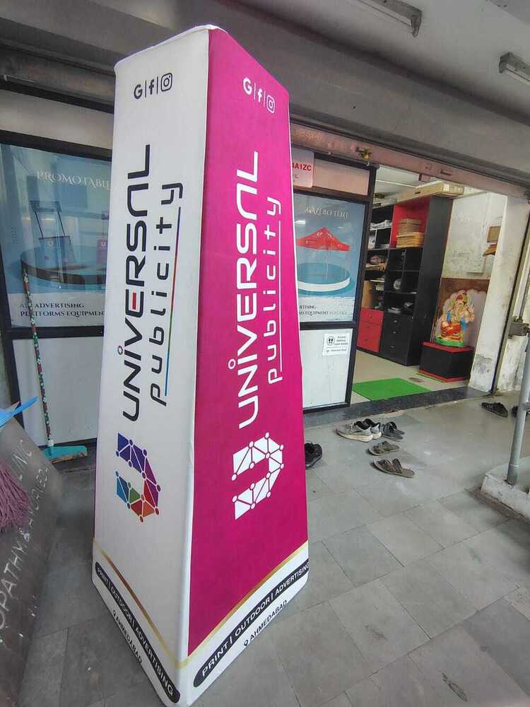 Fabric Pillar Digital Standee