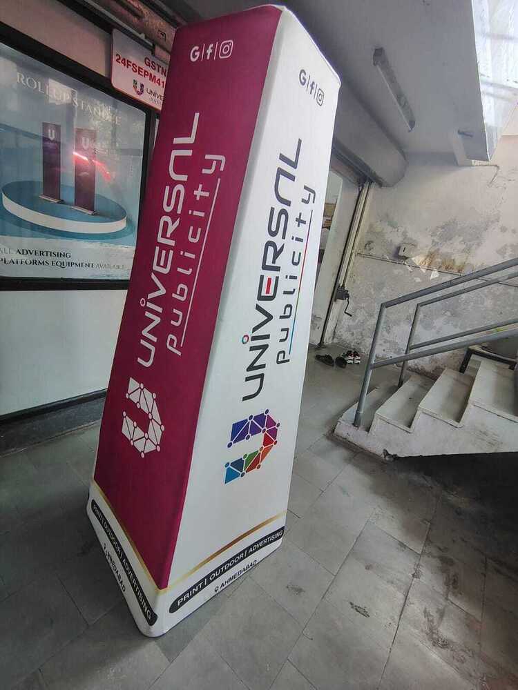 Fabric Pillar Digital Standee
