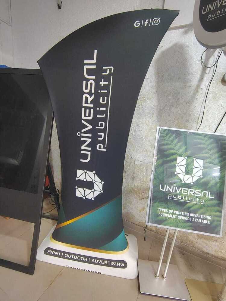 Fabric Pillar Digital Standee