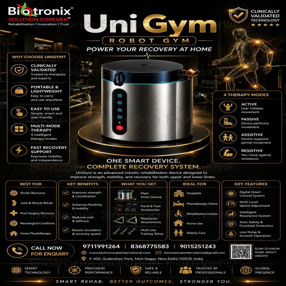 UniGym Smart Therapy Robot for Neurological Recovery
