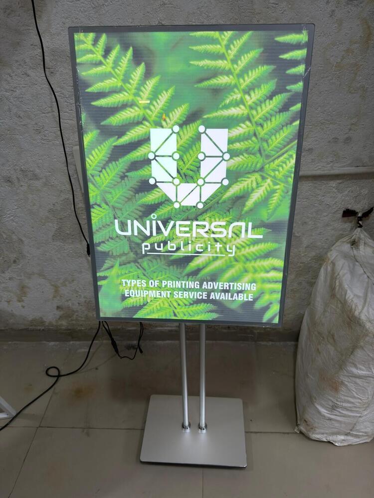 Led Light Display Standee
