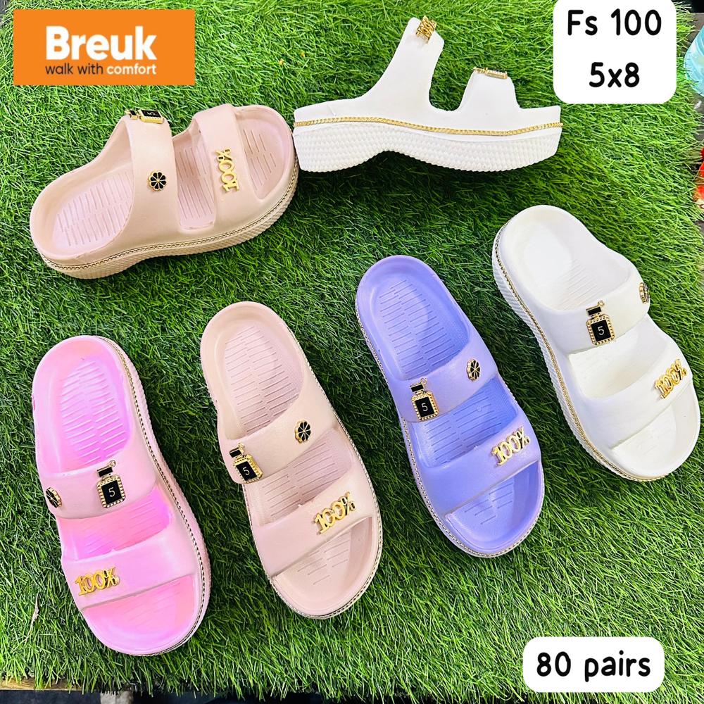 EVA Ladies Slipper Summer Fruit 36x39