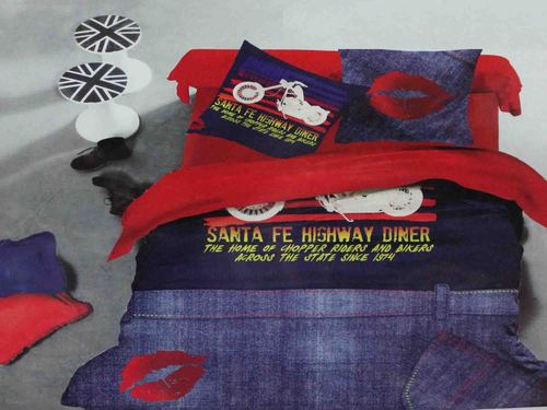 Geometric design Printed bedsheet