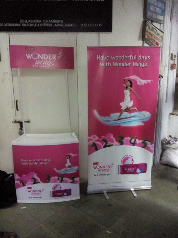 Portable Promotion Counter Table