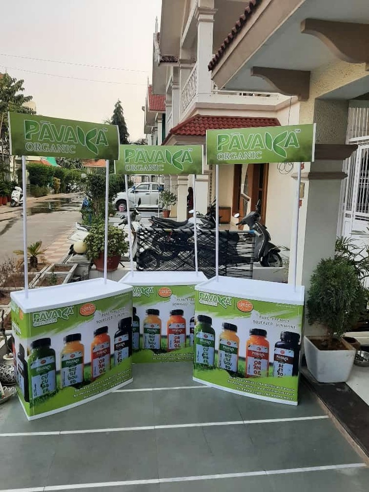 Portable Promotion Counter Table