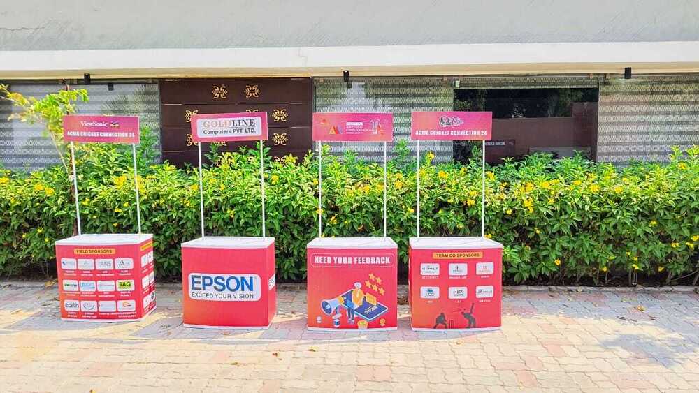 Portable Promotion Counter Table
