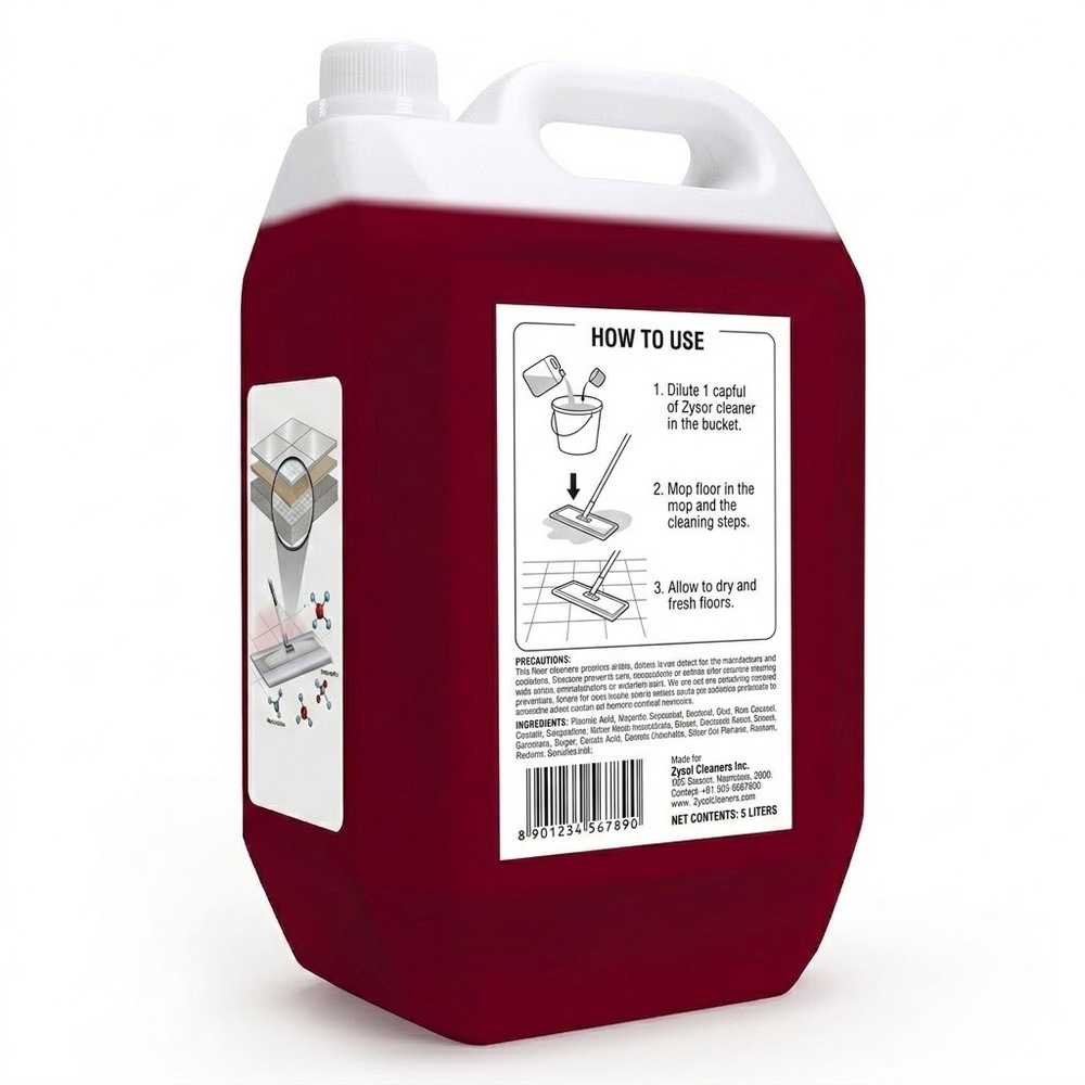 Zysol 5Ltr Floral Floor Cleaner
