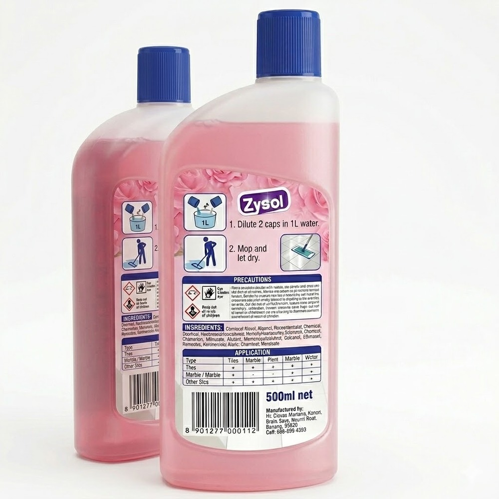 Floor Cleaner Floral