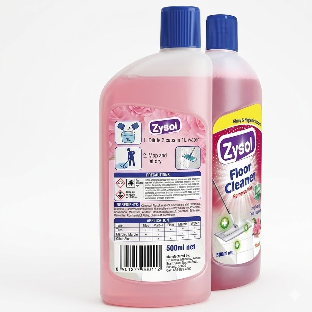 Floor Cleaner Floral