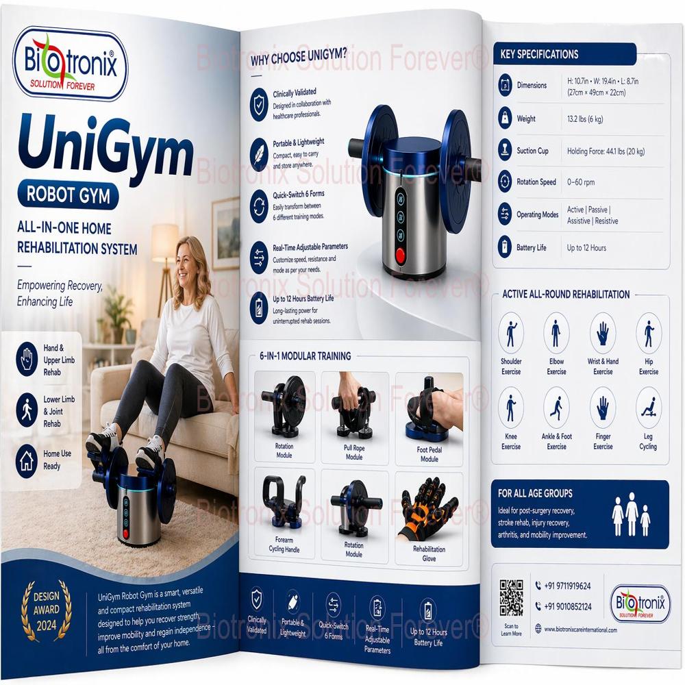 UniGym Robot Assisted Physical Recovery Training System