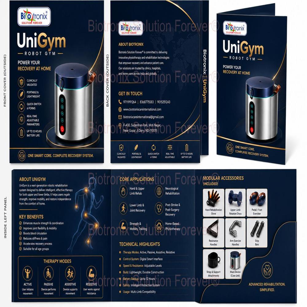 UniGym Robot Assisted Physical Recovery Training System
