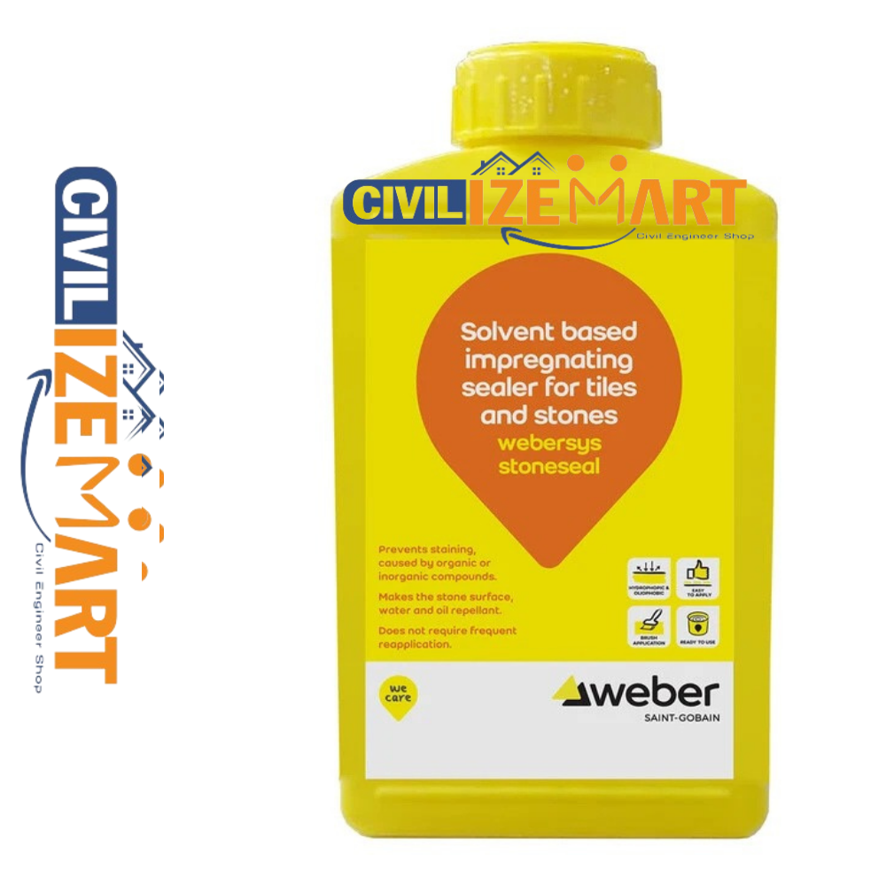Webersys Stoneprotect Tile Adhesive - Advantage: Water Repellent