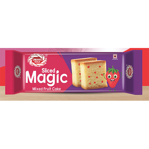 Magic Sliced Mixed Fruits Cake