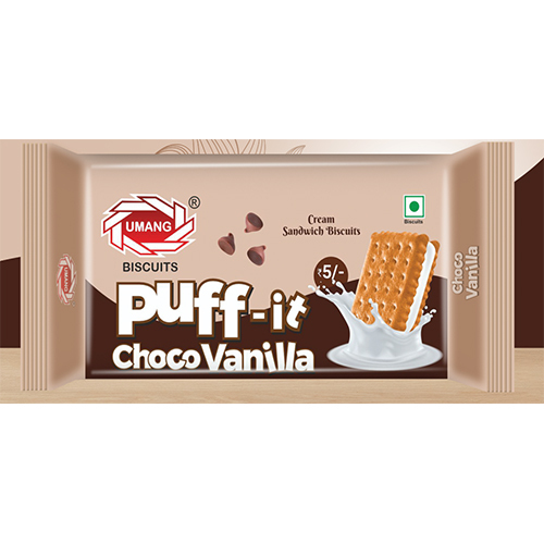 Puff in Choco Vanila Biscuit